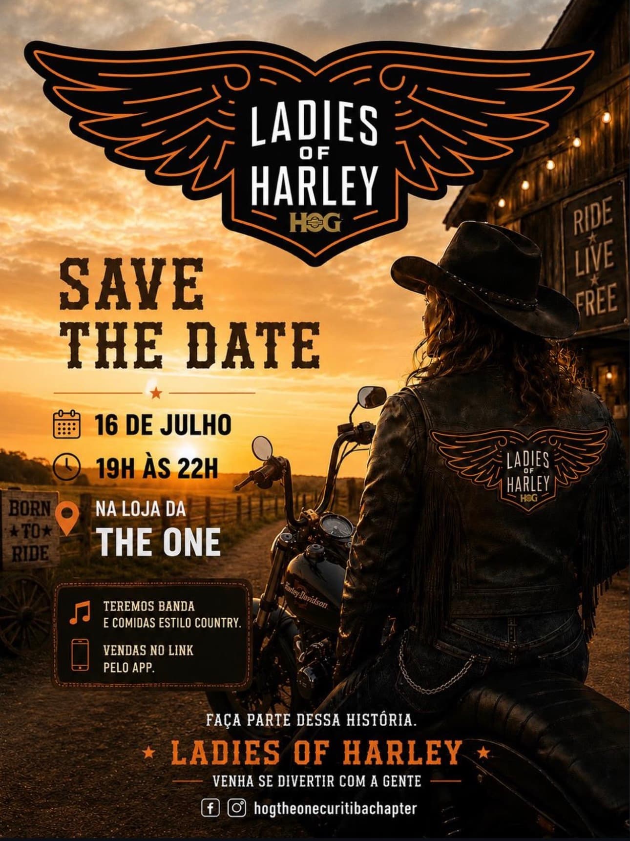 Ladies of Harley - HOG The One Curitiba Chapter