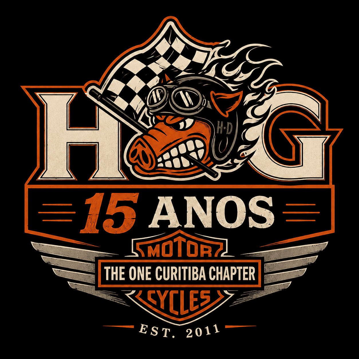 15 ANOS de HOG The One Curitiba Chapter - A Festa! 🤘🎸🔥