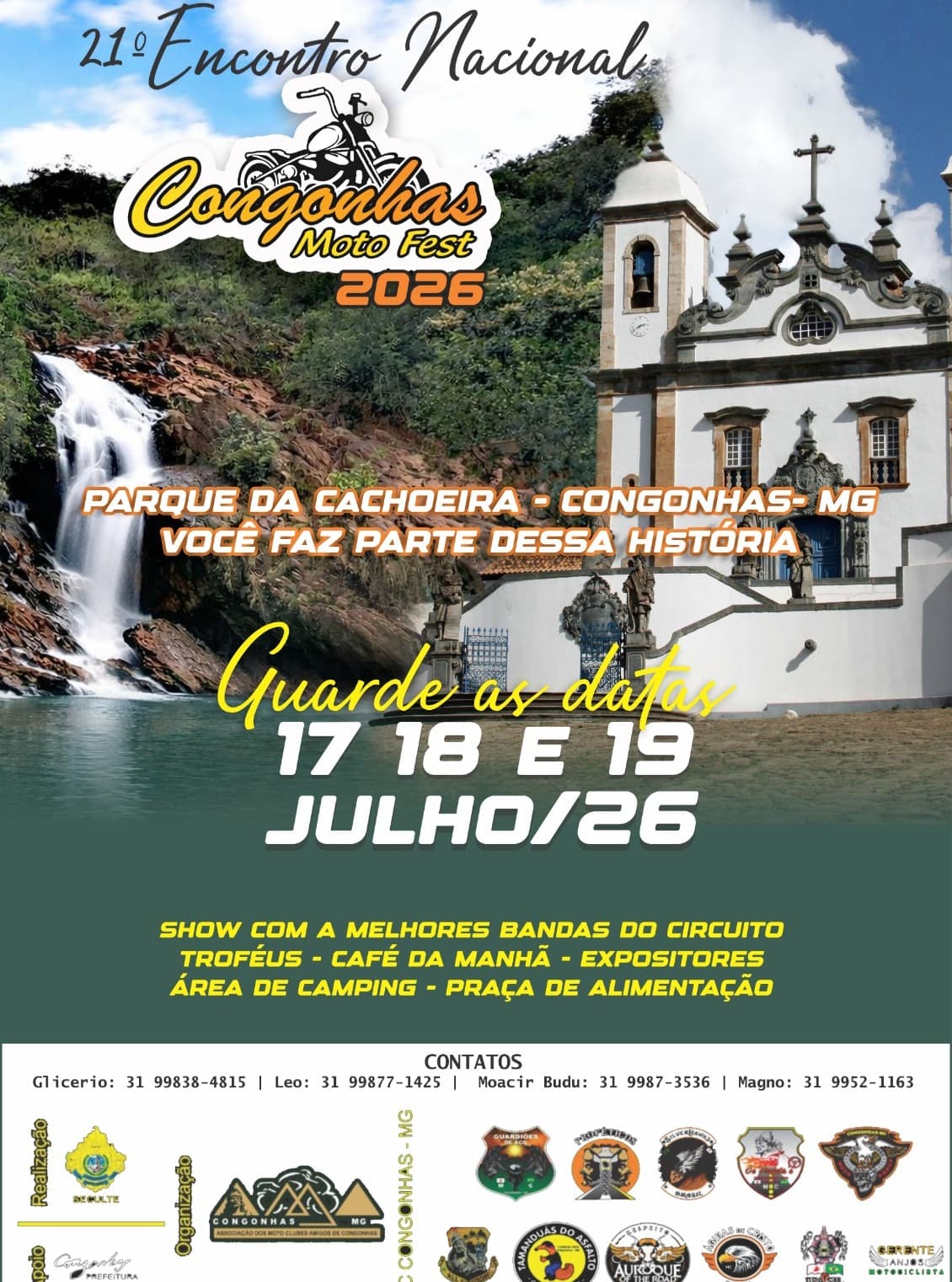 21º Encontro Nacional de Motociclistas - Congonhas Motofest