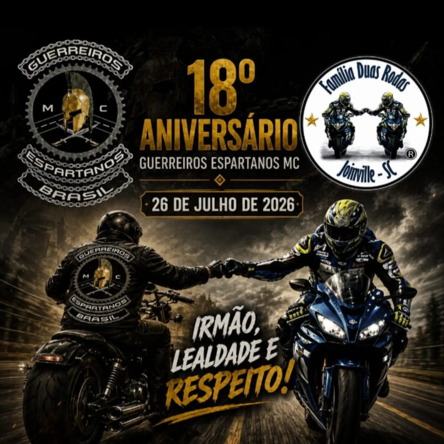 18o Aniversário Guerreiros Espartanos