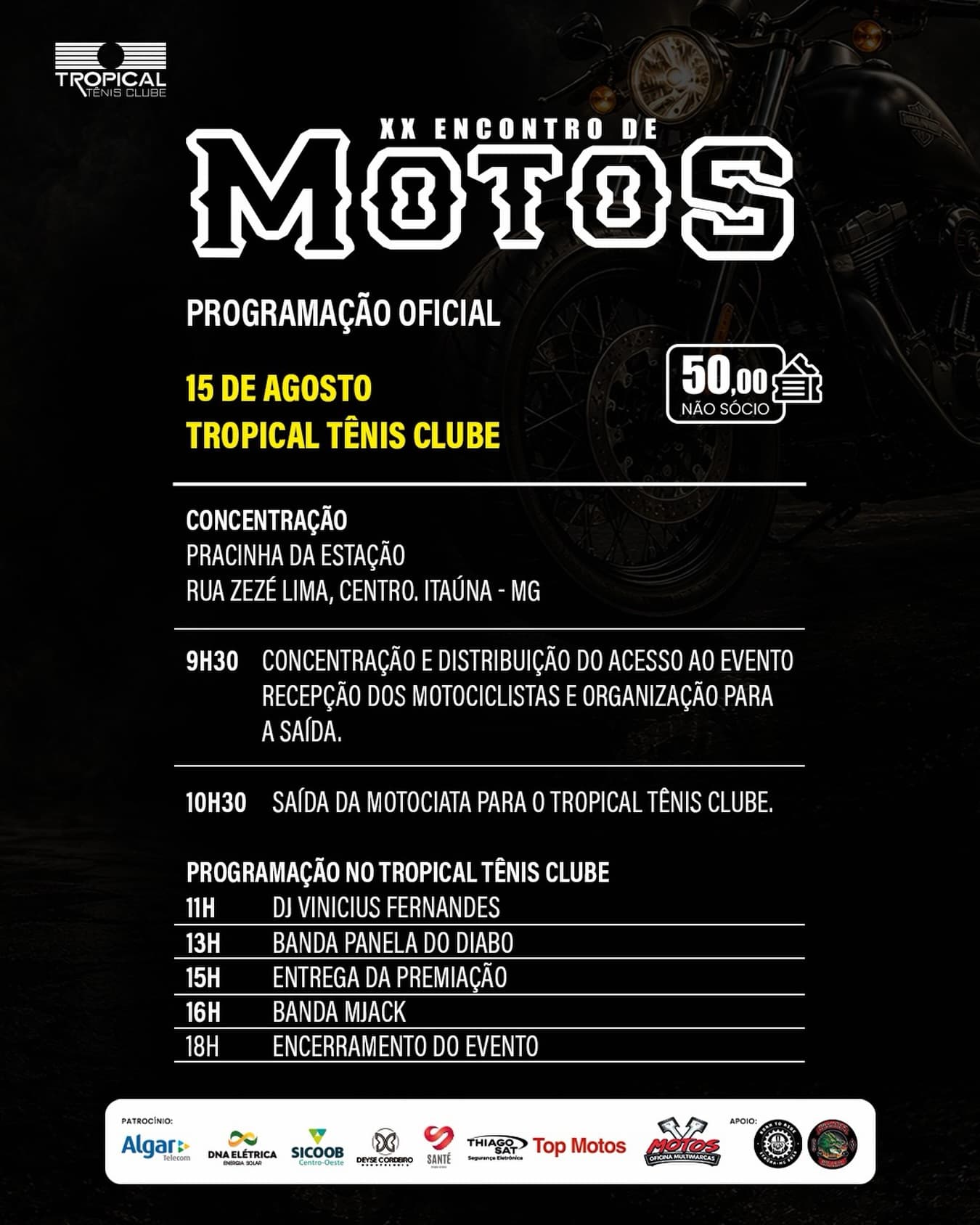 XX Encontro de Motos 2026
