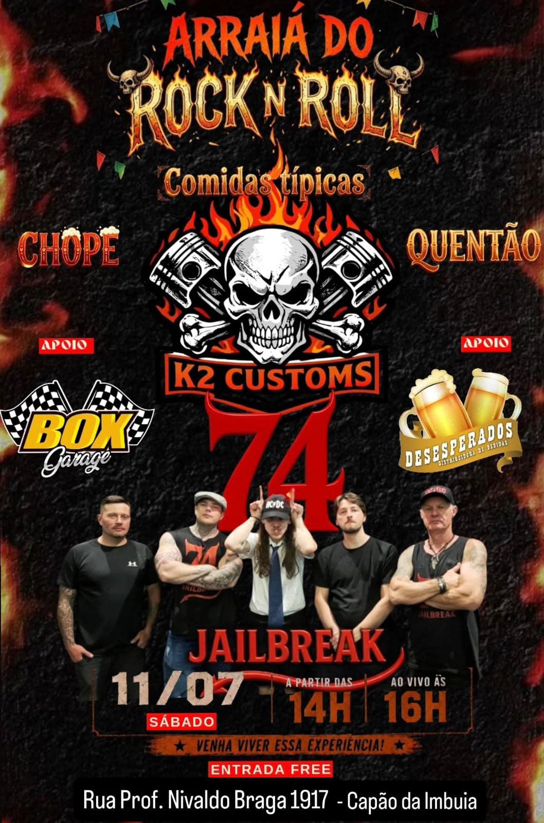 Arraiá do Rock n Roll - K2 Customs