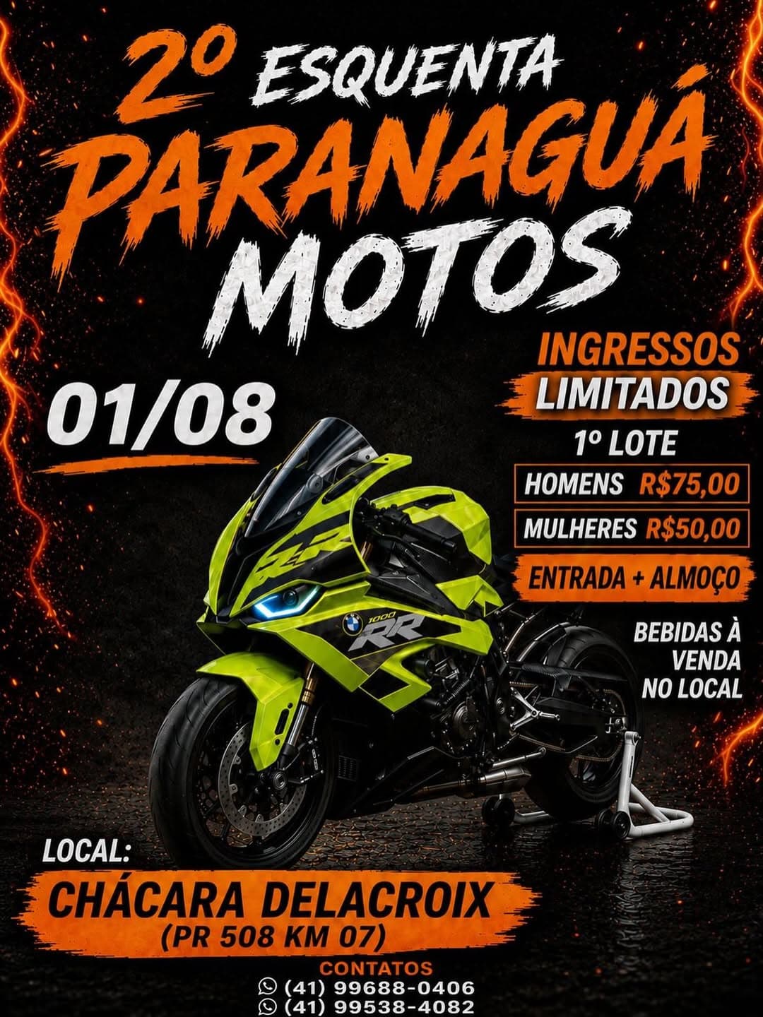 2º ESQUENTA PARANAGUÁ MOTOS