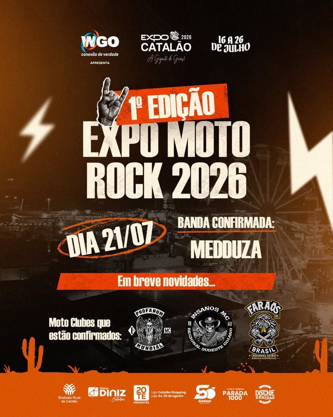 1ª Edição da Expo Moto Rock 2026