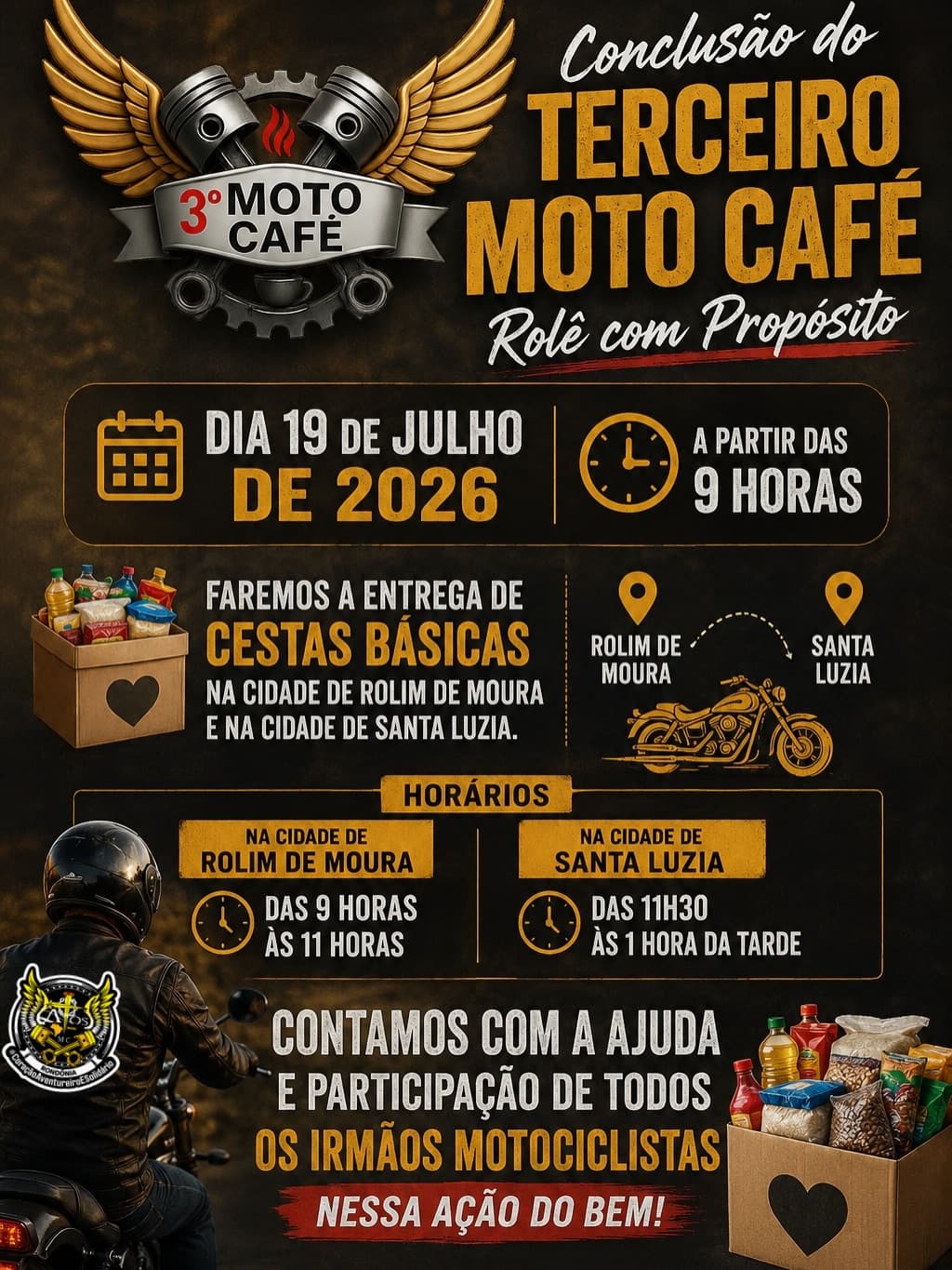 3º Moto Café de Rolim de Moura-Ro