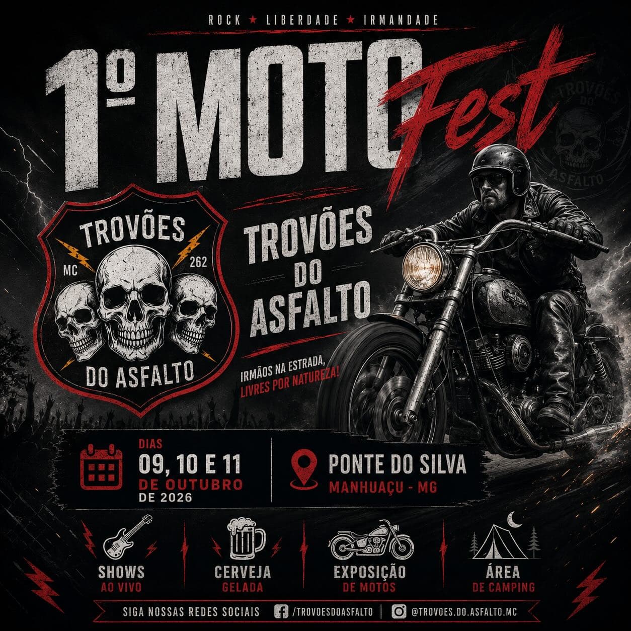 1º Moto Fest – Trovões do Asfalto