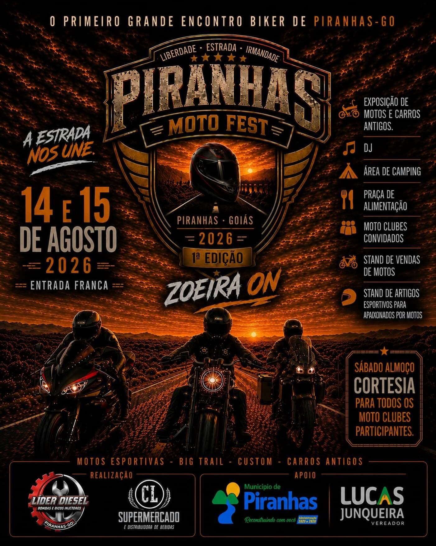 PIRANHAS MOTO FEST 2026