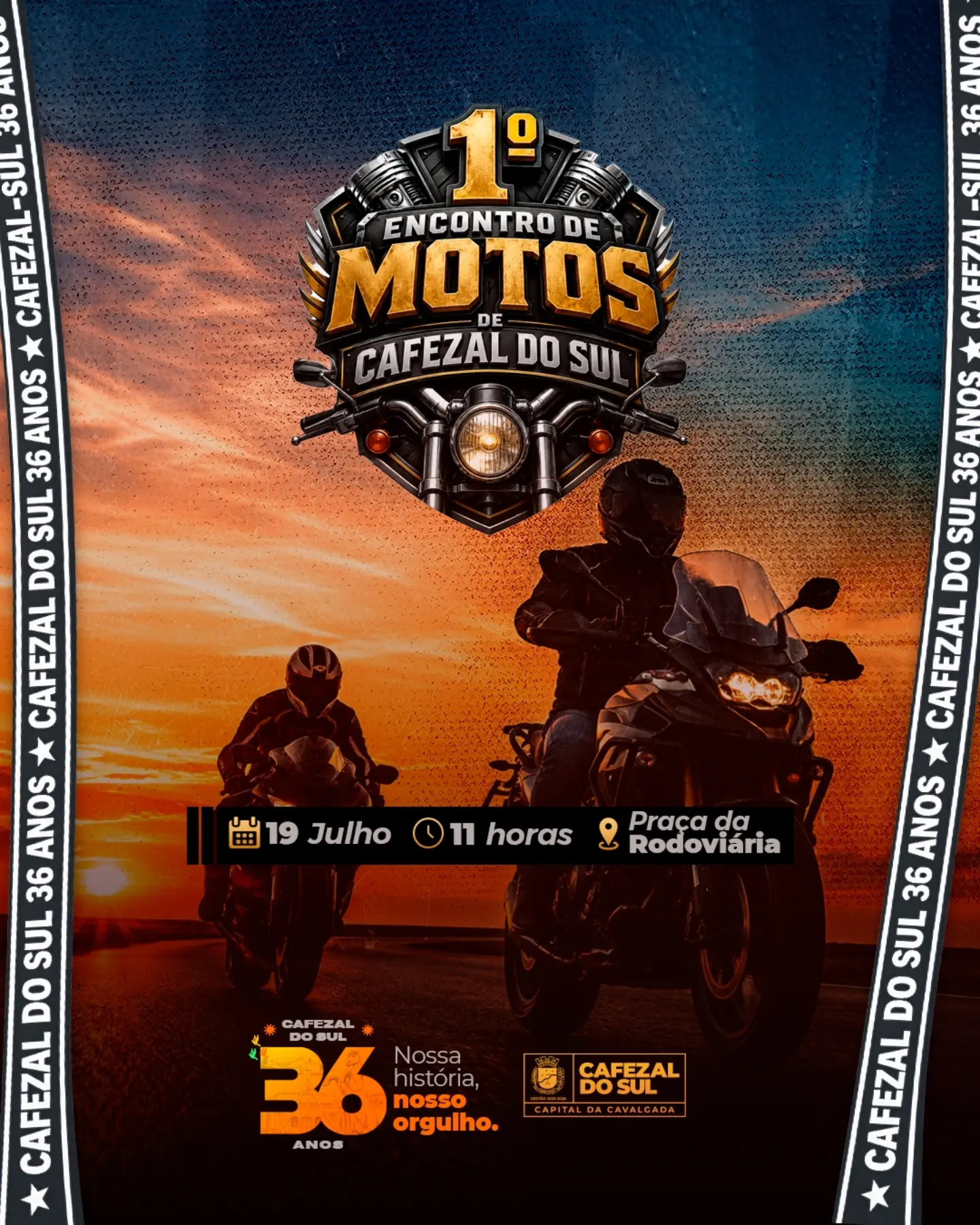 1º ENCONTRO DE MOTOS DE CAFEZAL DO SUL