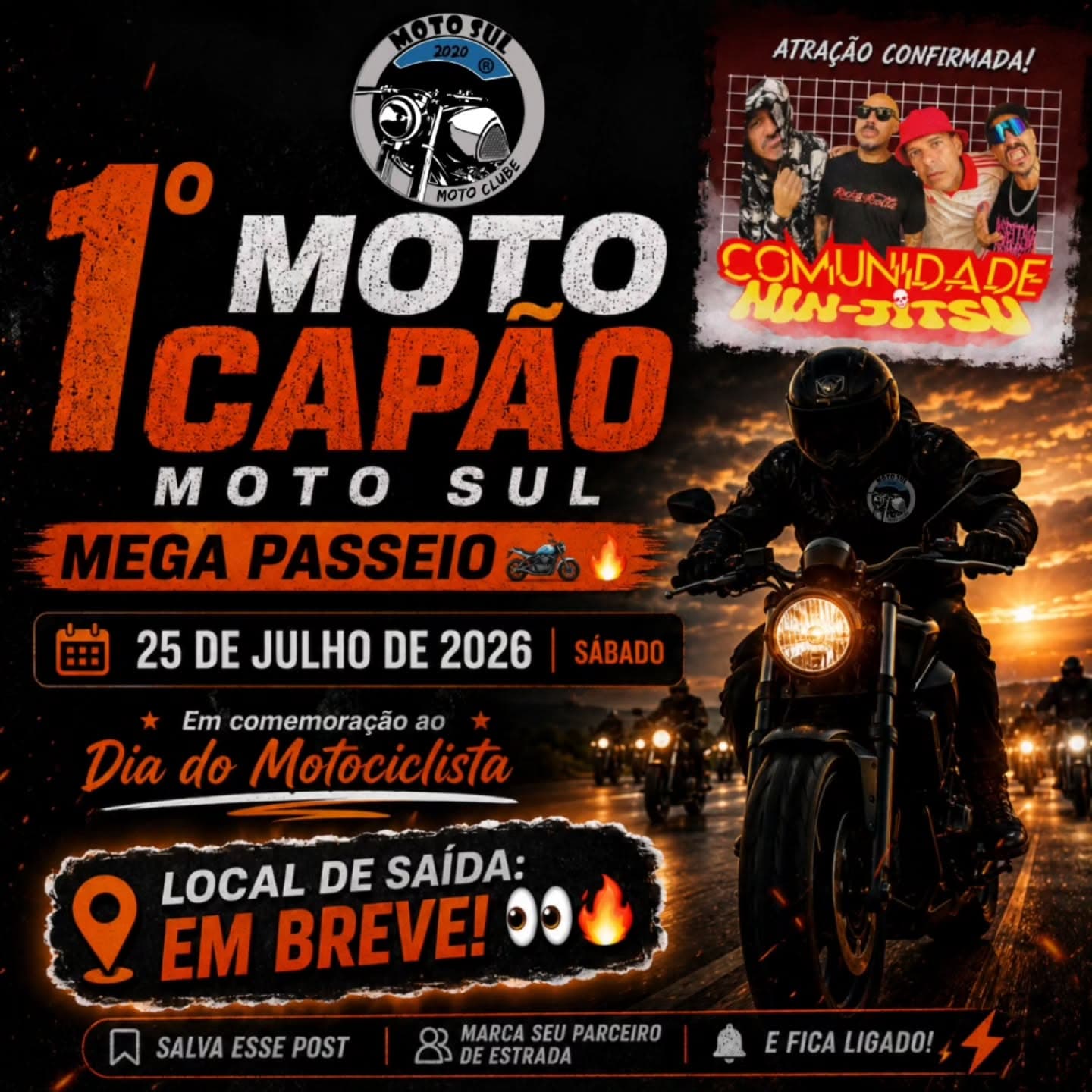 1º Moto Capão Moto Sul