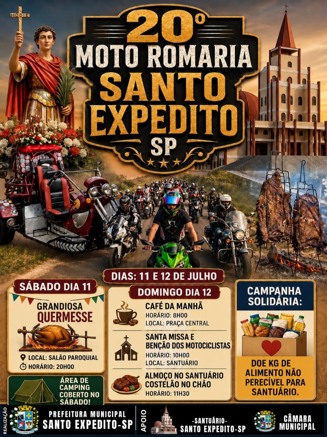 20ª MOTO ROMARIA DE SANTO EXPEDITO – SP