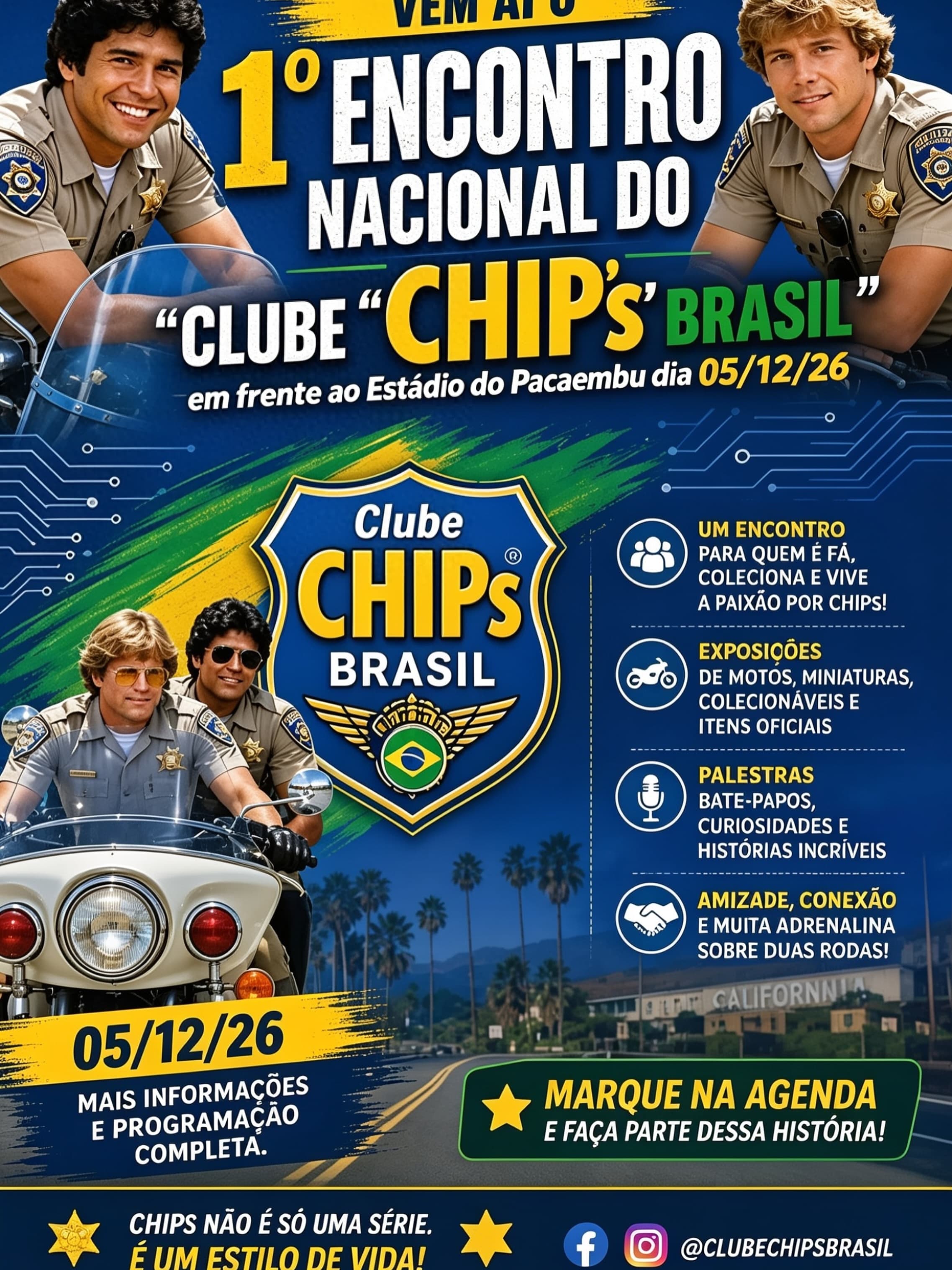 1º ENCONTRO NACIONAL DO CLUBE CHiP’s BRASIL